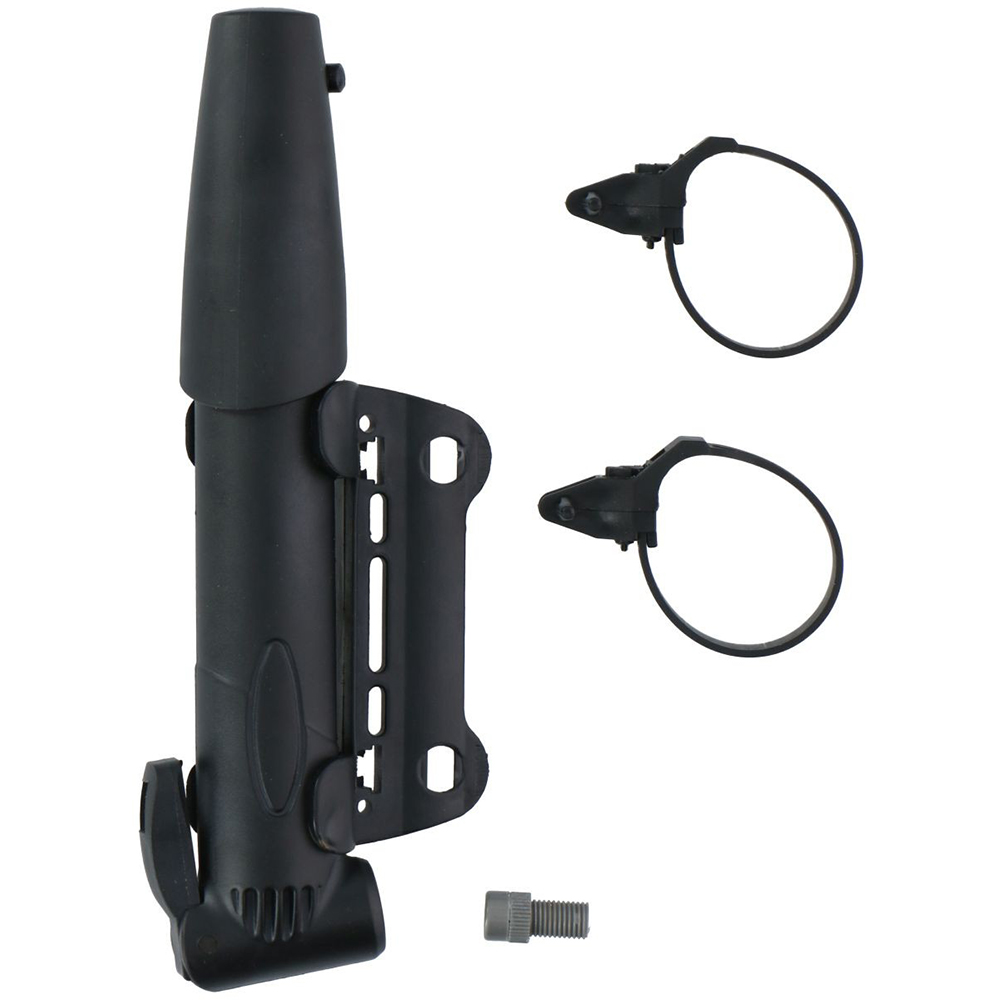 Pompa bicicleta DUNLOP 48338, prindere cadru, negru