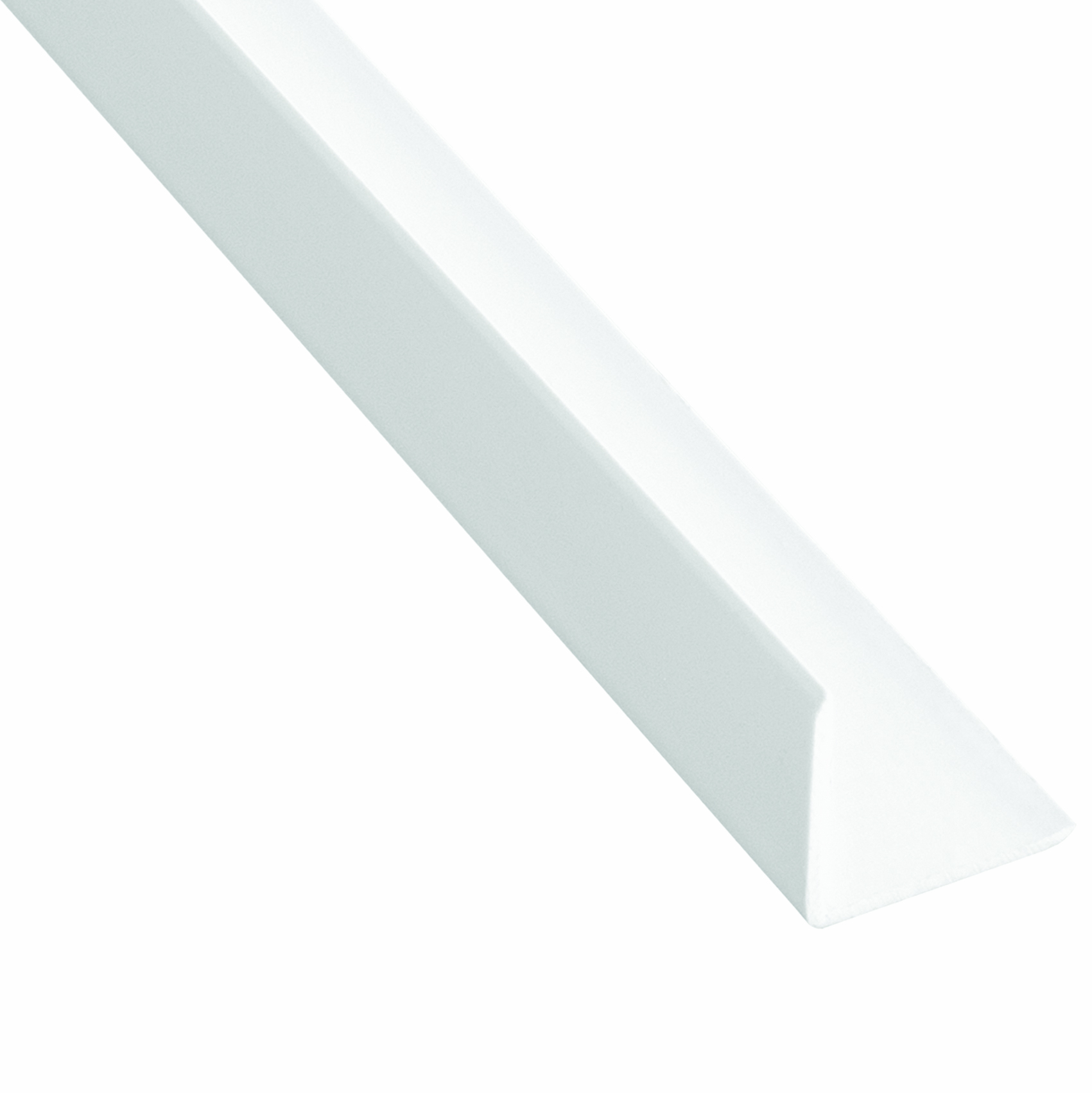 Coltar PVC Alb, 20 x 20 mm, 260 cm