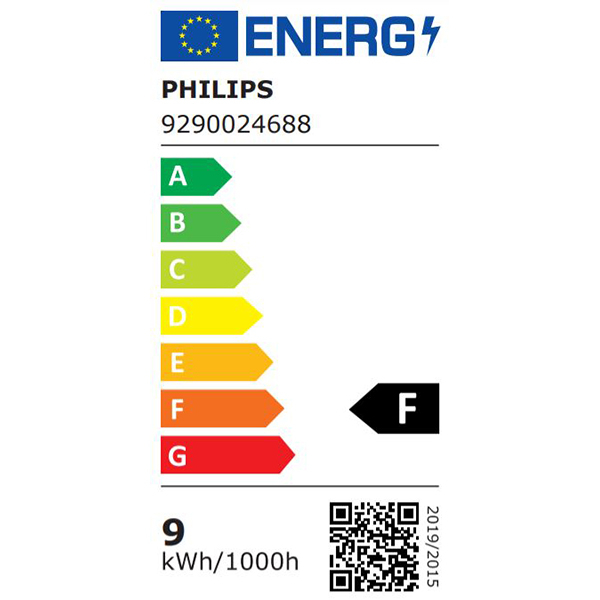 Bec LED Smart PHILIPS Hue 8719514291171, E27, 9W, 1.100lm, lumina variabila