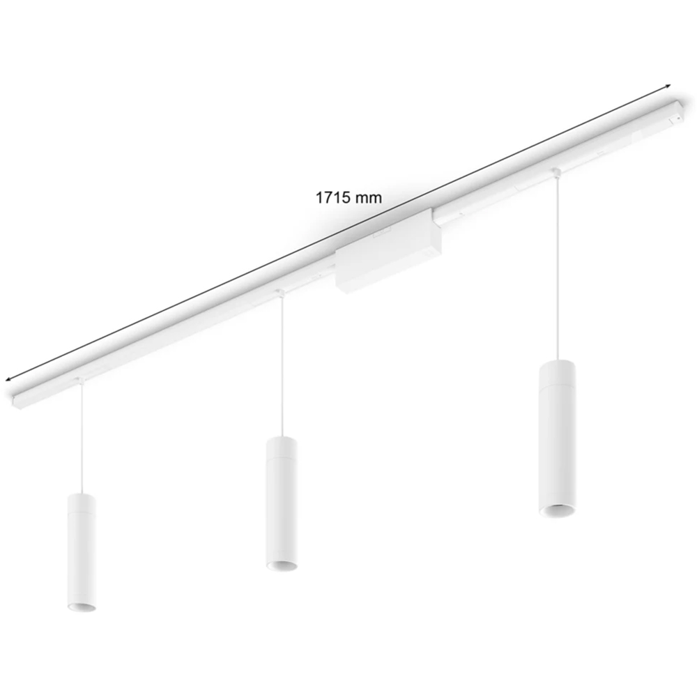 Plafoniera LED smart PHILIPS HUE Perifo, 15.6W, 1530lm, IP20, alb
