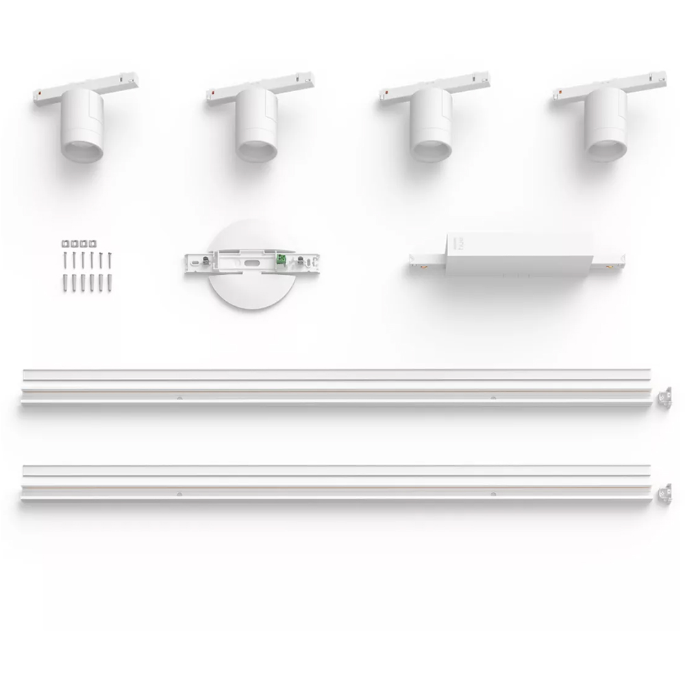 Kit de baza LED smart PHILIPS HUE Perifo, 20.8W, 2040lm, IP20, alb