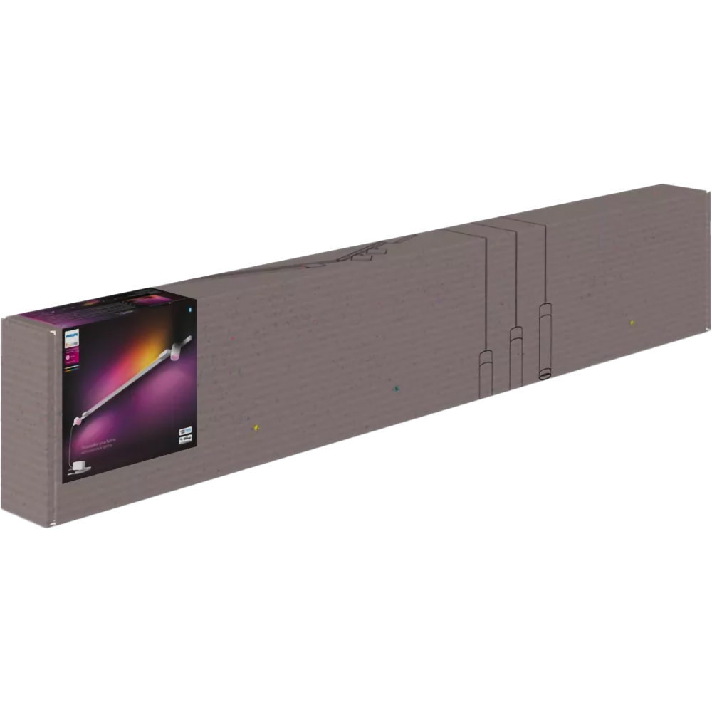 Aplica LED smart PHILIPS HUE Gradient, 39.9W, 3620lm, IP20, alb