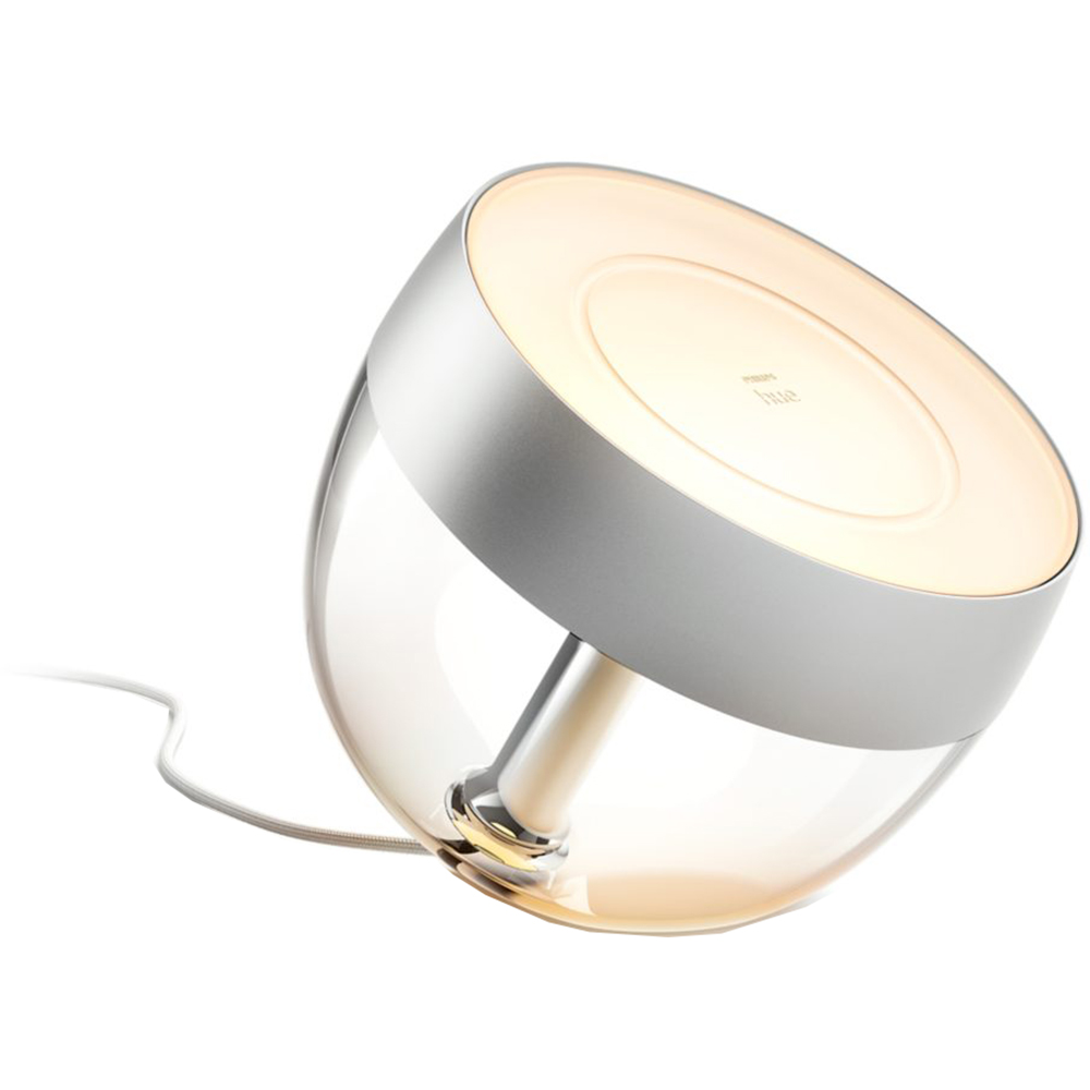 Lampa de birou smart PHILIPS HUE Iris, 8.2W, 520lm, IP20, alb