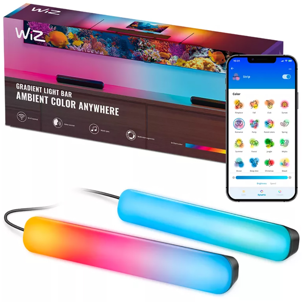 Bare luminoase WIZ RGBIC Gradient 30cm