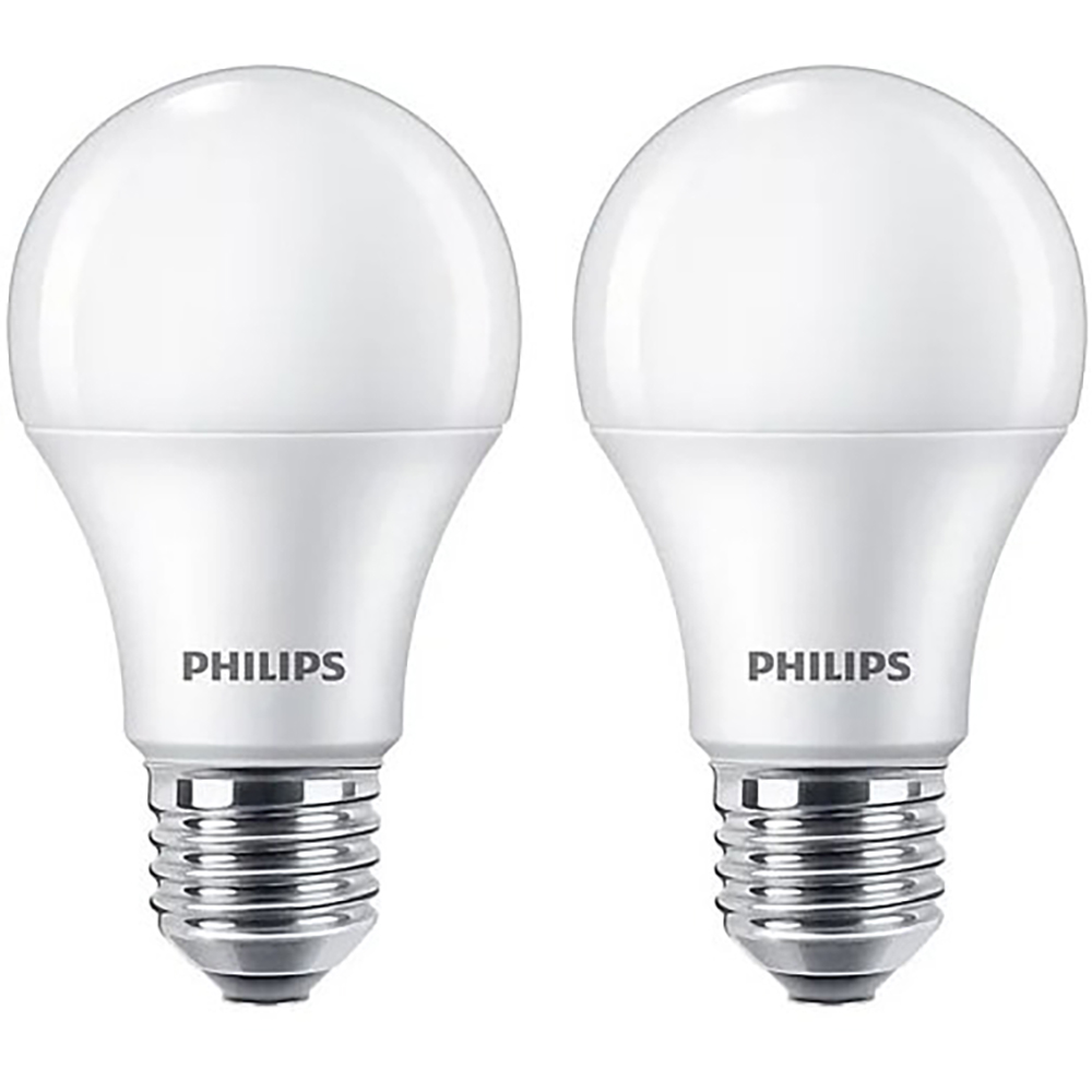 Set 2 becuri LED PHILIPS 8720169191730, E27, 13W, 1521lm, lumina neutra