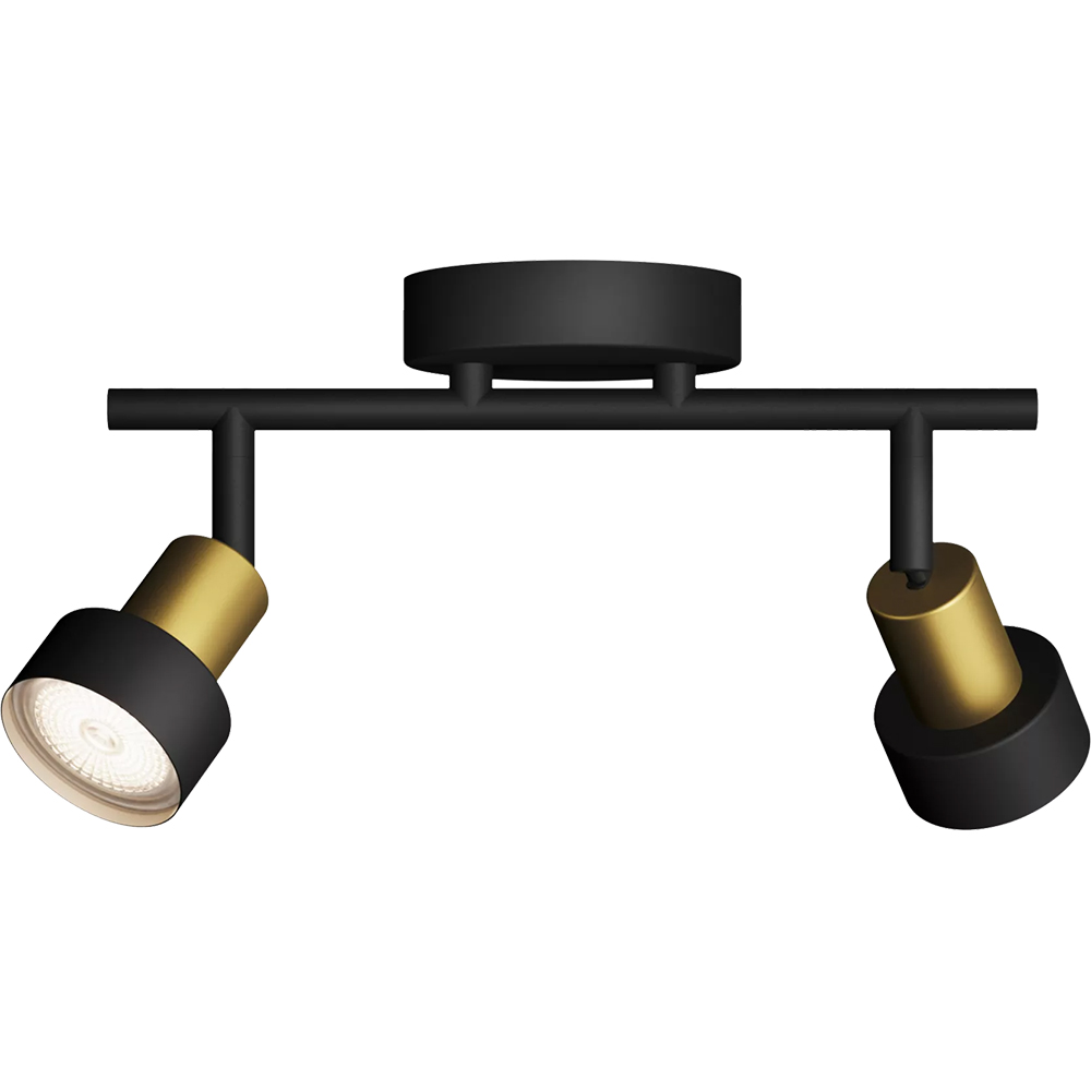 Spot LED PHILIPS 8720169299894, 2 x 5W, IP20, negru