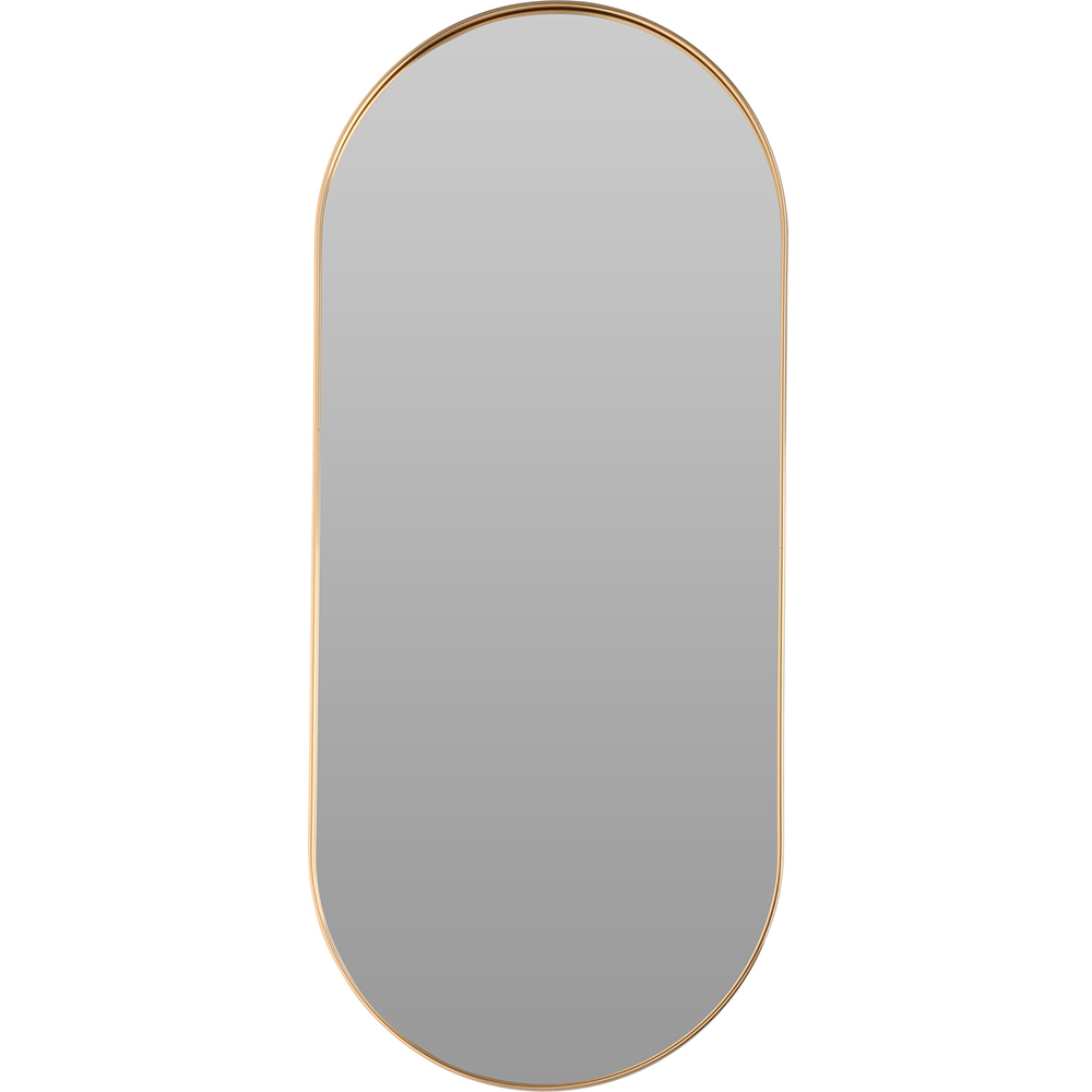 Oglinda decorativa Koopman, 33 x 72.5 cm, auriu