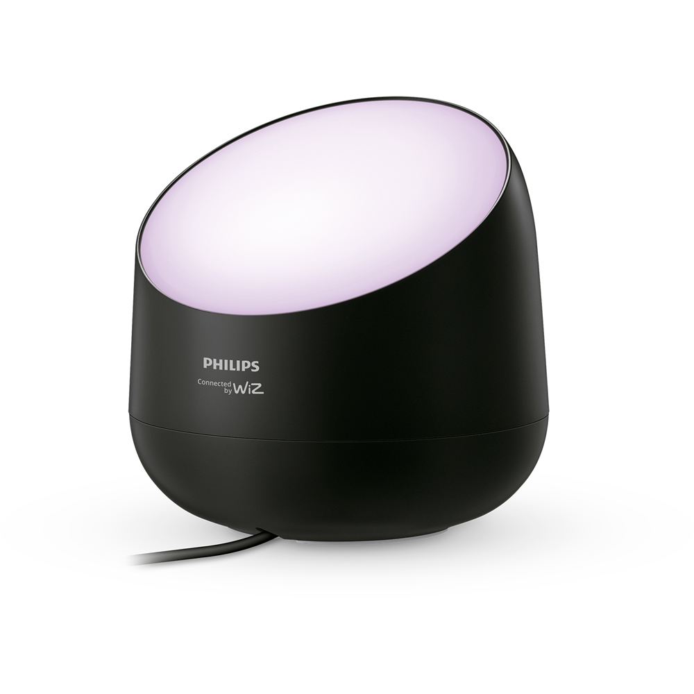 Lampa LED inteligenta PHILIPS 8721103158932, 8.5W, 550lm, Wi-Fi, WiZ, RGBW, negru
