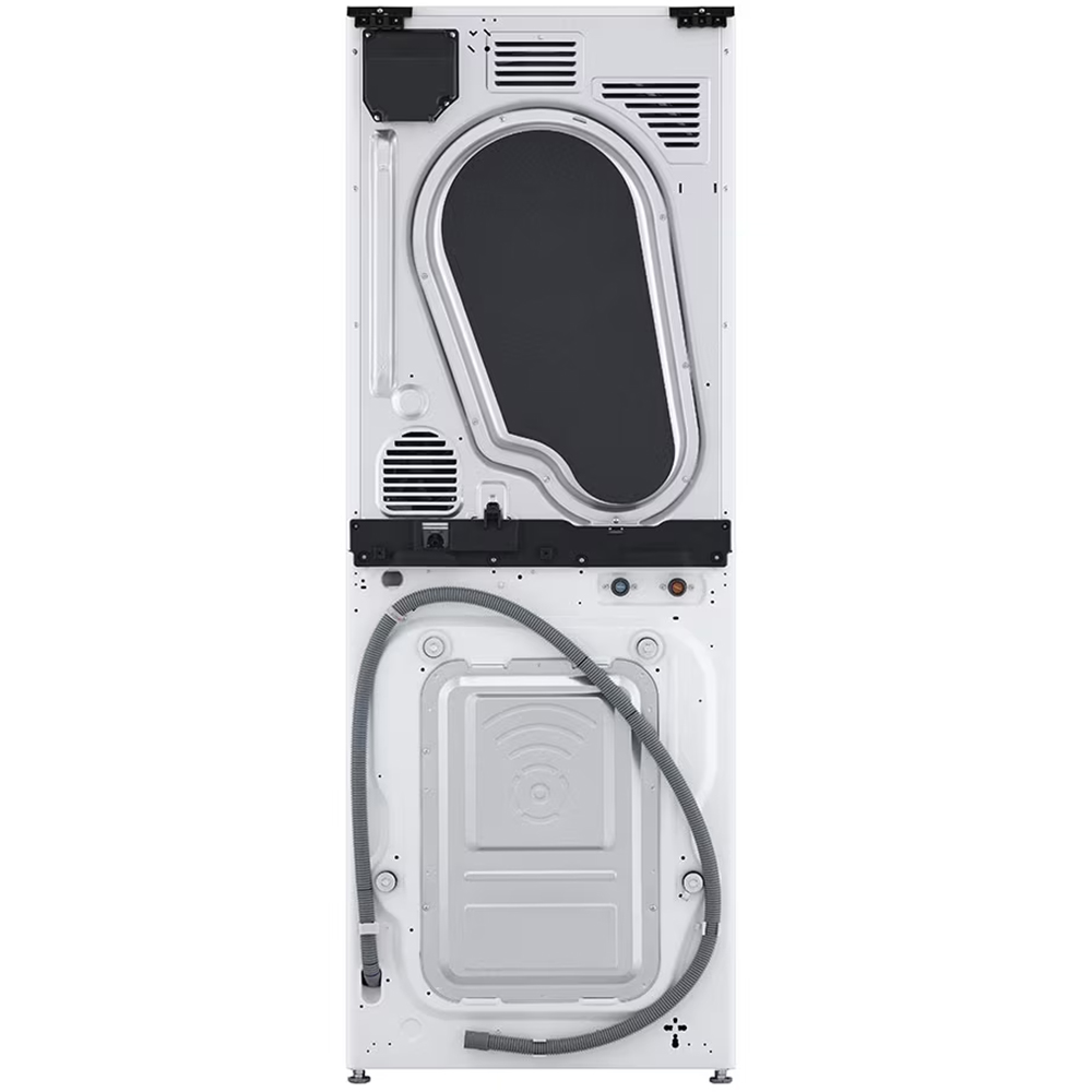 Masina de spalat rufe frontala cu uscator LG WashTower WT1210WWF, 12/10 kg, 1400 rpm, Clasa A/C, Wi-Fi, alb
