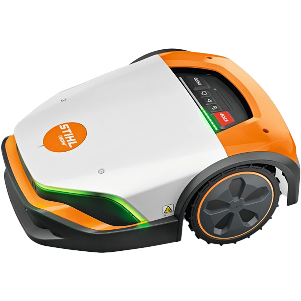 Robot de tuns gazonul STIHL iMOW 6, 3000 mp, latime de taiere 28 cm, autonomie max 150 min, Wi-Fi, Bluetooth