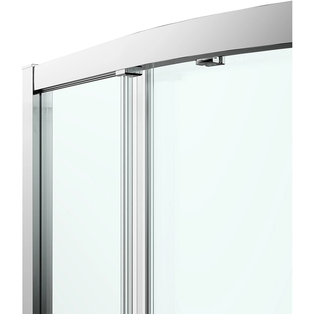Cabina dus standard GOODHOME Ledava, montaj dreapta, 120 x 80 x 195 cm, sticla securizata 8mm, profil crom