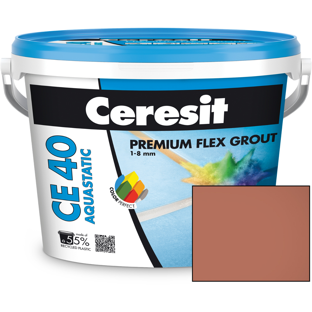 Chit de rosturi gresie si faianta CERESIT CE40, Clinker, interior/exterior, 2 kg