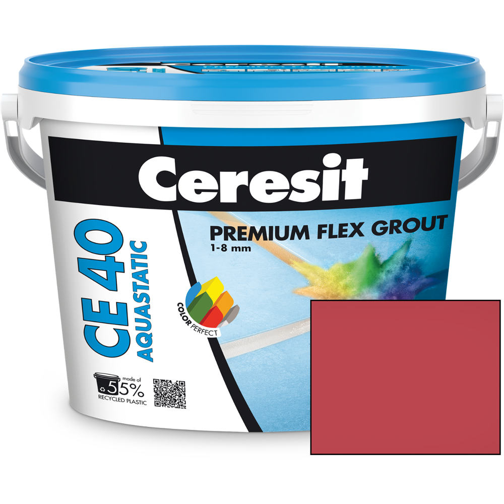 Chit de rosturi gresie si faianta CERESIT CE40, Chilli, interior/exterior, 2 kg