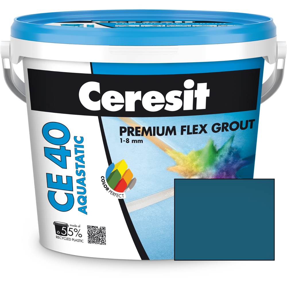 Chit de rosturi gresie si faianta CERESIT CE40, Ocean, interior/exterior, 5 kg