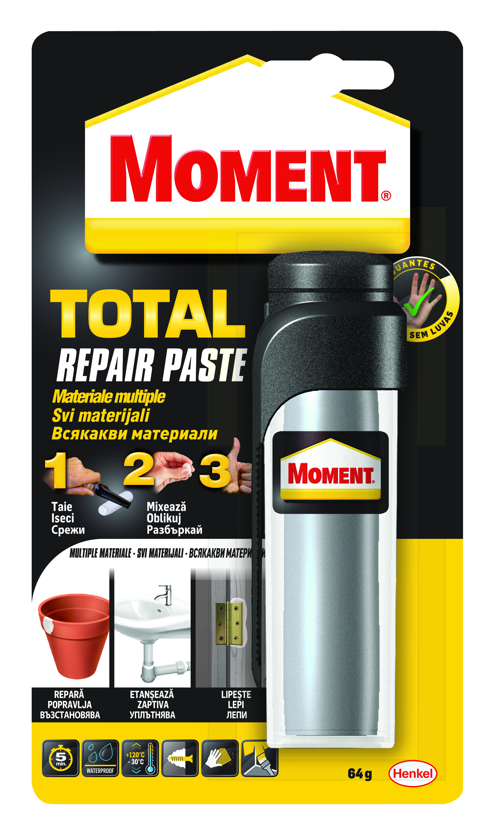 Adeziv universal , Moment Repair, bej, 64 g 