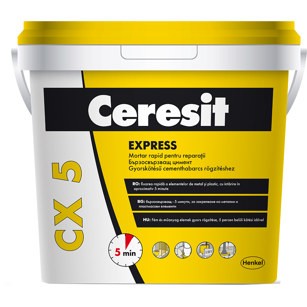 Mortar rapid reparatii CERESIT CX 5, 2 kg