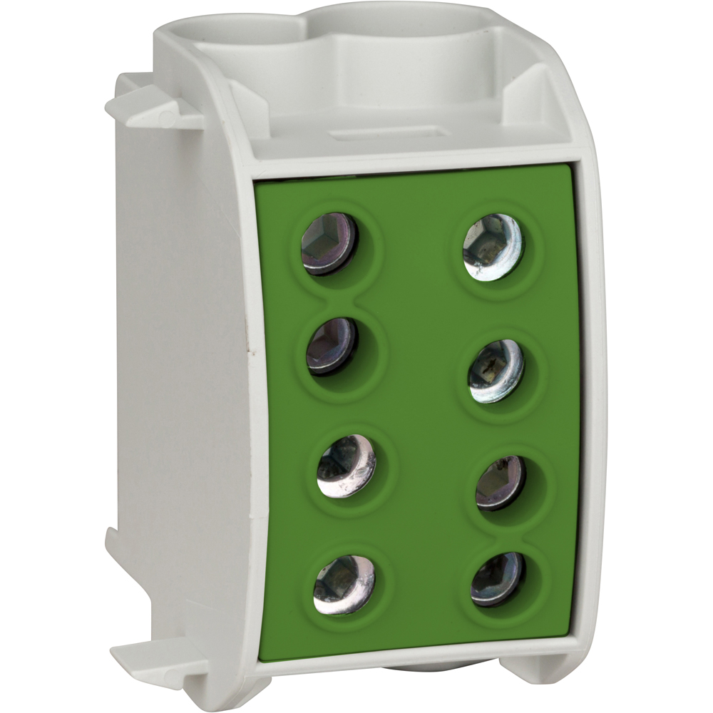 Clema derivatie SCHRACK IK026330, max 70mm2, verde