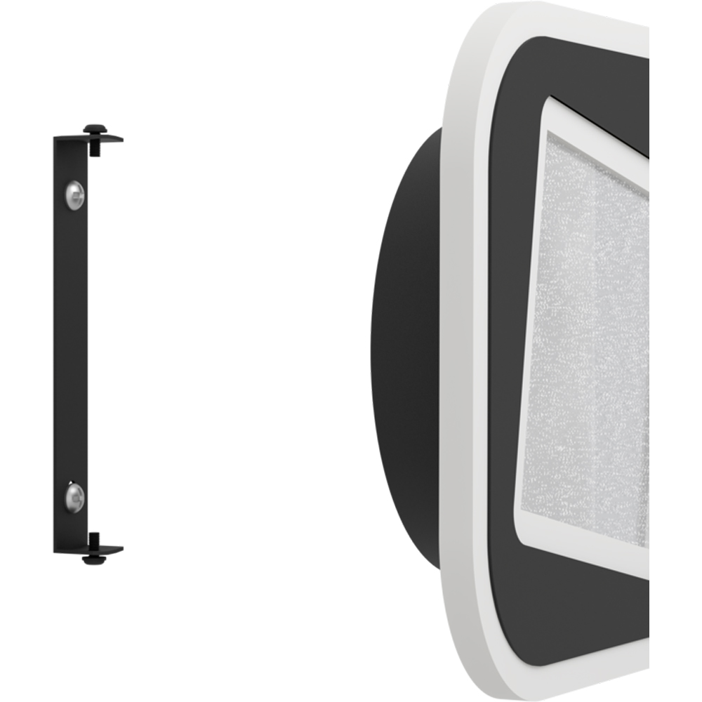 Aplica Led EGLO Macchioni, 12W, 1560lm, lumina neutra, IP20, negru-alb
