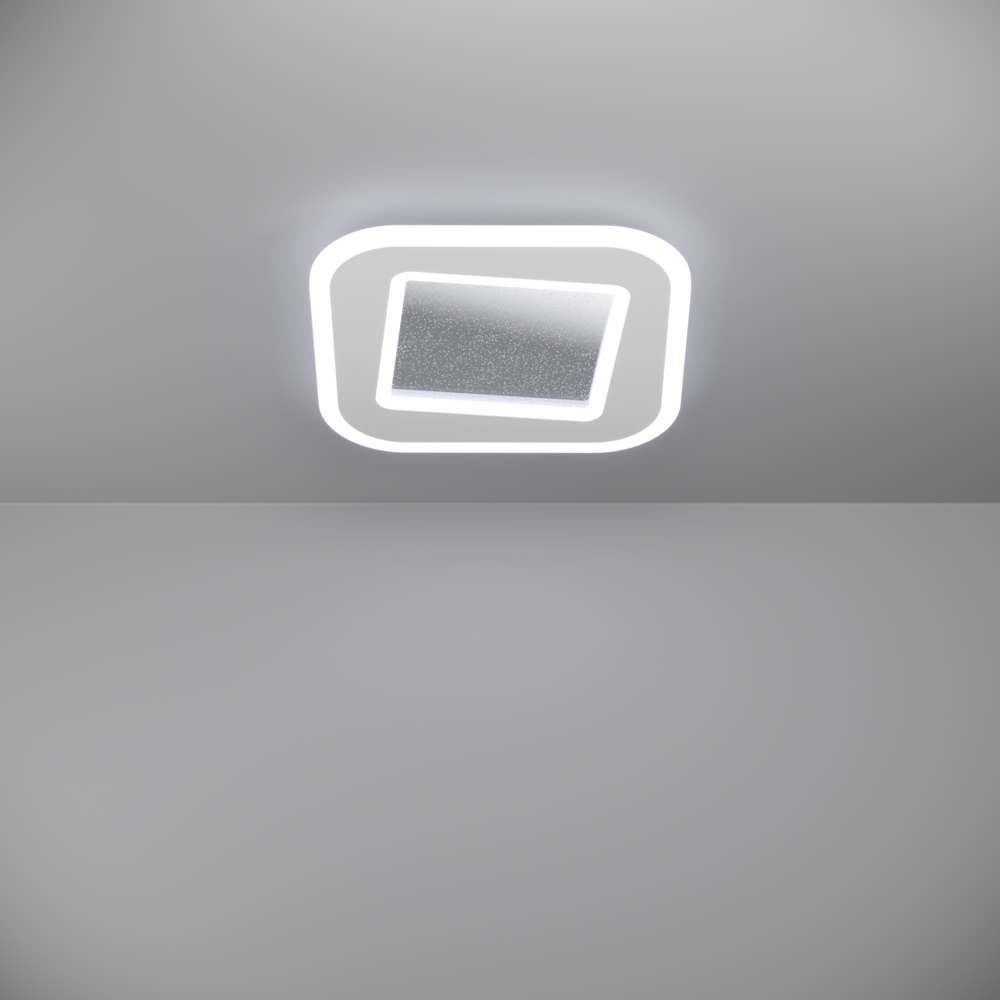 Plafoniera Led EGLO Macchioni, 20W, 2360lm, lumina variabila, IP20, alb