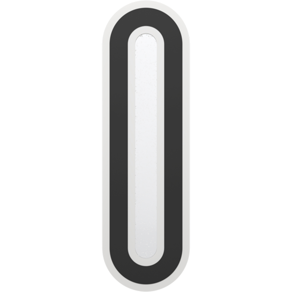 Aplica Led EGLO Macchioni, 12W, 1560lm, lumina neutra, IP20, negru-alb