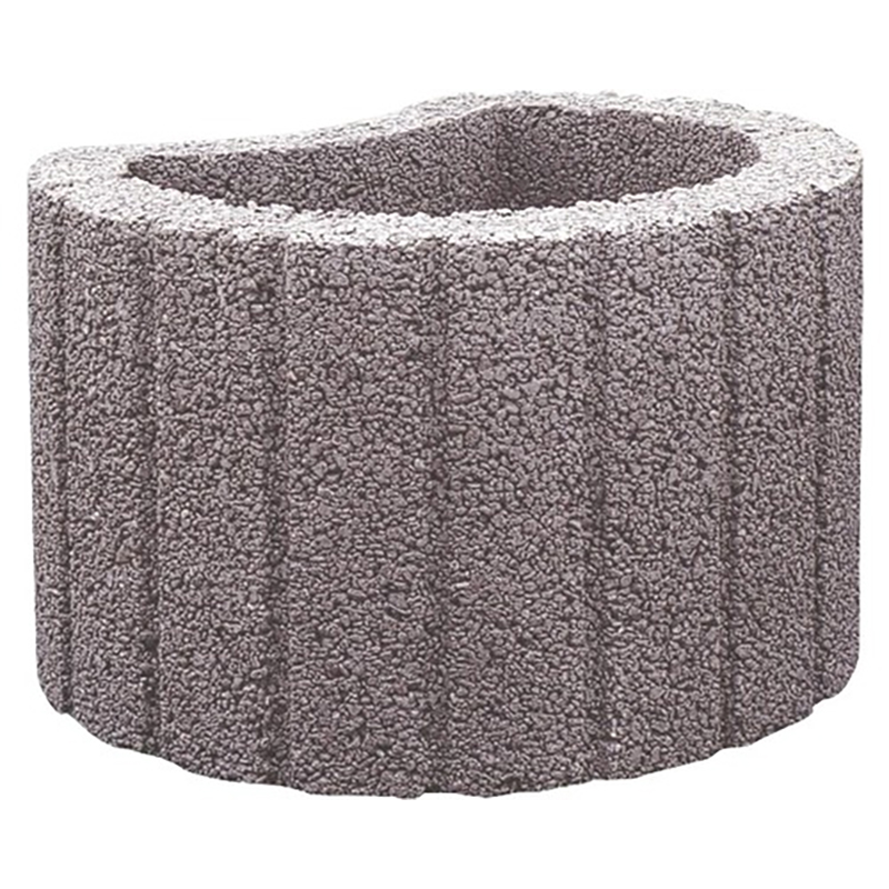Jardiniera gradina Semmelrock, beton, 30 x 20 cm, rosu