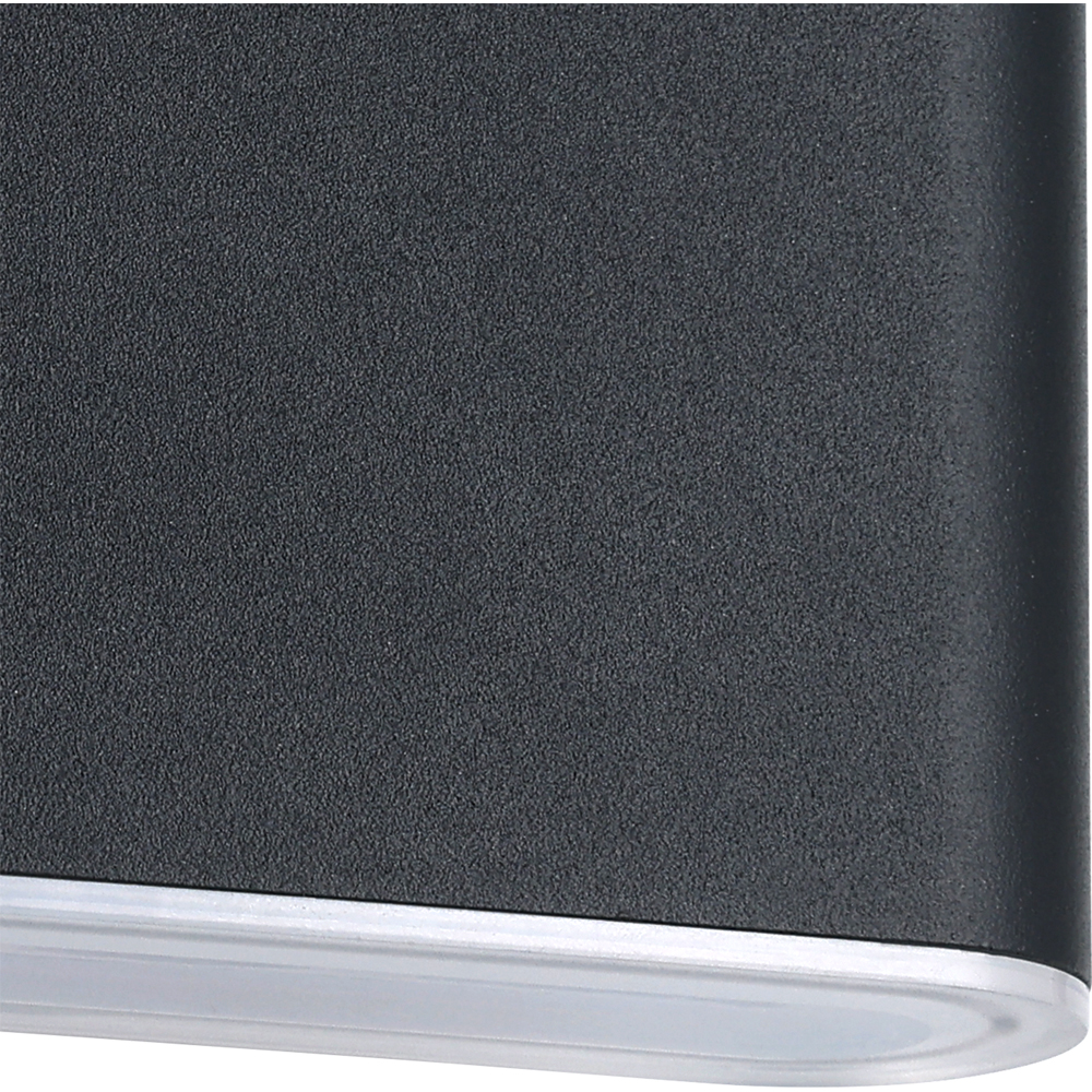 Aplica exterior EGLO Grutti, LED, CCT, 2x2.9W, IP65, antracit