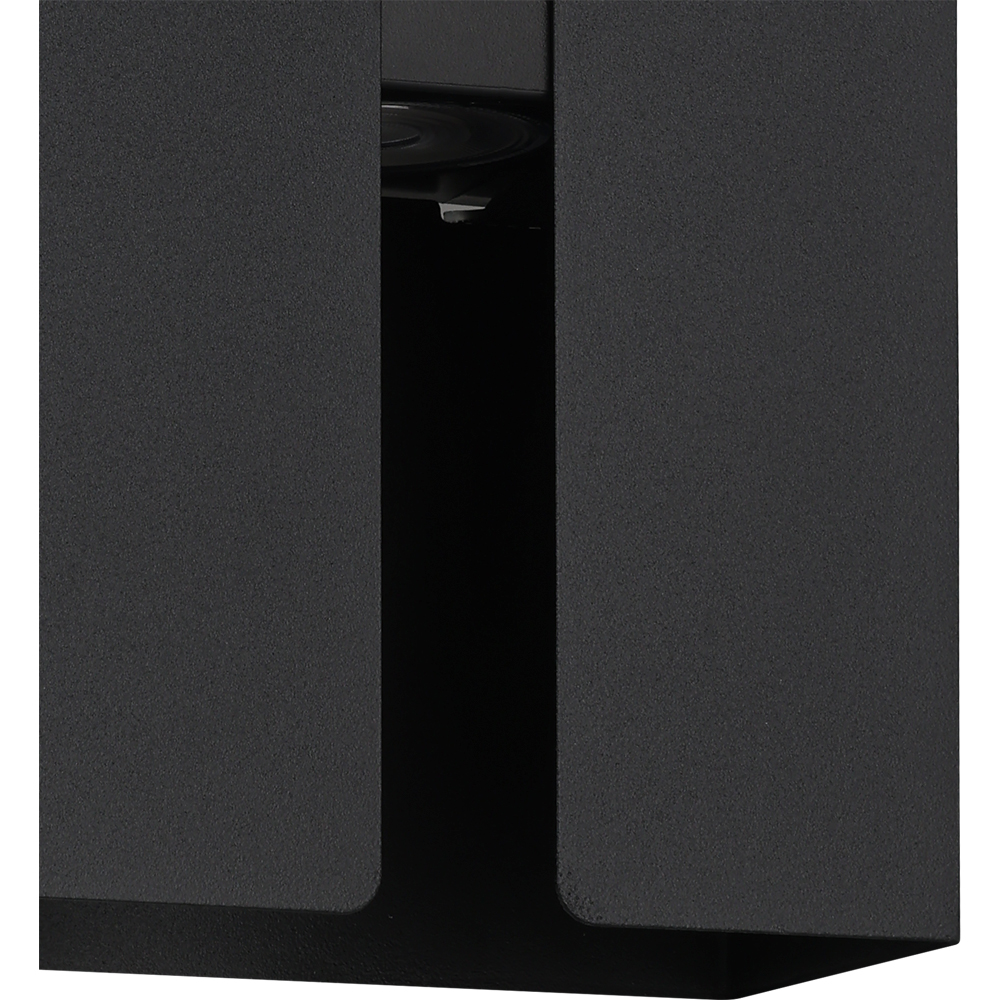 Aplica exterior EGLO Briscola, LED, CCT, 2x4W, 1020lm, IP44, negru