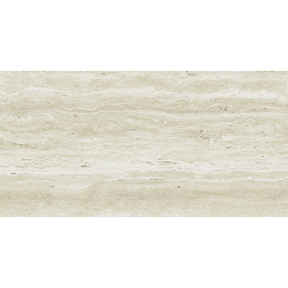 Gresie interior/exterior Travertin, bej, portelanata, 30.3 x 60.6 cm, 1.84 mp/cutie, PEI 3
