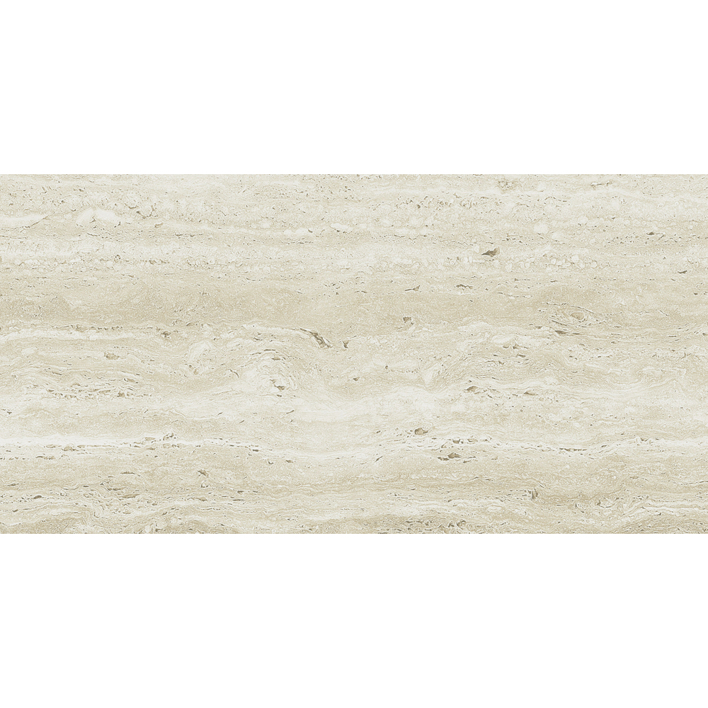 Gresie interior/exterior Travertin, bej, portelanata, 30.3 x 60.6 cm, 1.84 mp/cutie, PEI 3