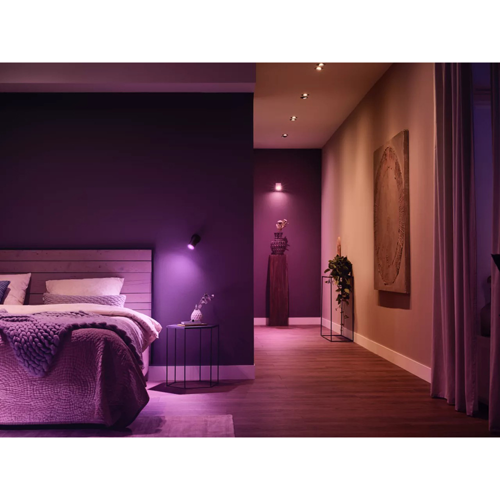 Starter kit PHILIPS HUE 8720169374546, GU10, 4.2W, 400lm, Lumina RGB