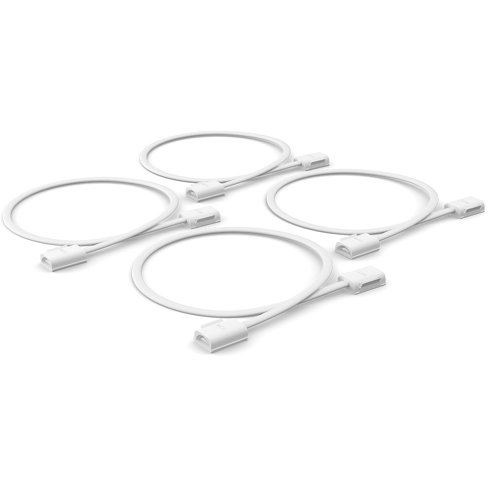 Set 4 conectori flexibili PHILIPS Hue, 4.5 x 8.9 x 16.6 cm, IP20, plastic, alb