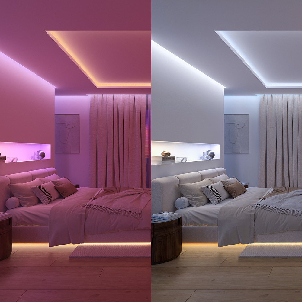 Extensie banda LED PHILIPS Hue Flux, IP20, plastic, transparent, 5 m