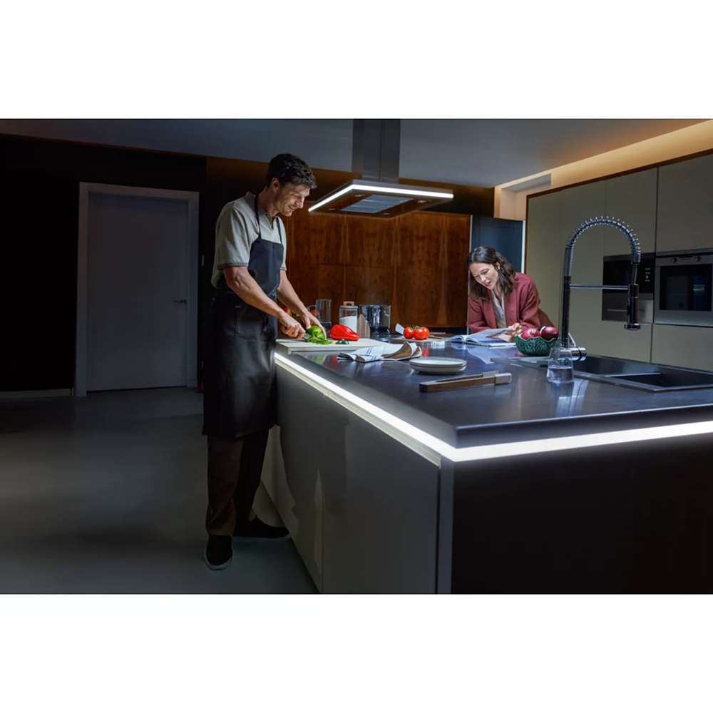 Banda LED Smart PHILIPS Hue OmniGlow, ZigBee, RGB, 40W, 1000lm, 3m