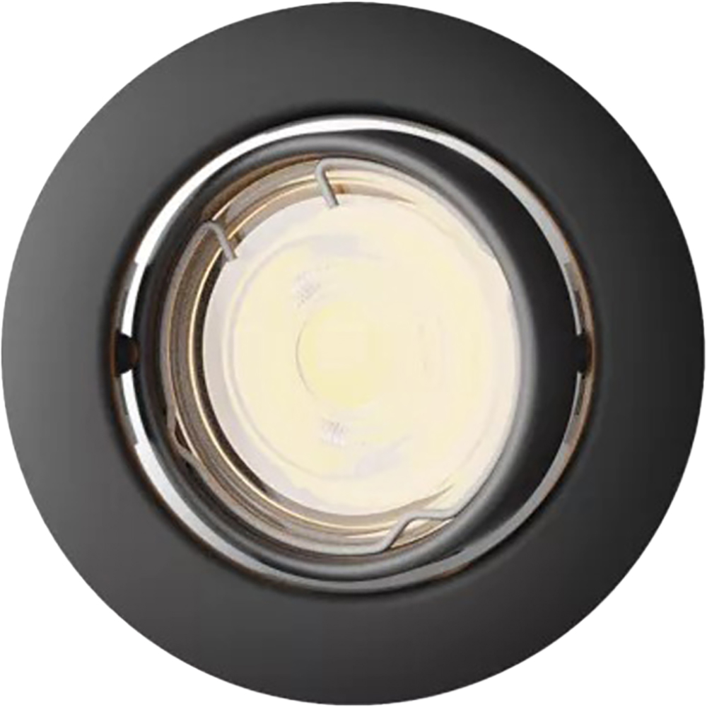 Spot incastrat PHILIPS Peridot 8720169392625, 7W, IP20, negru