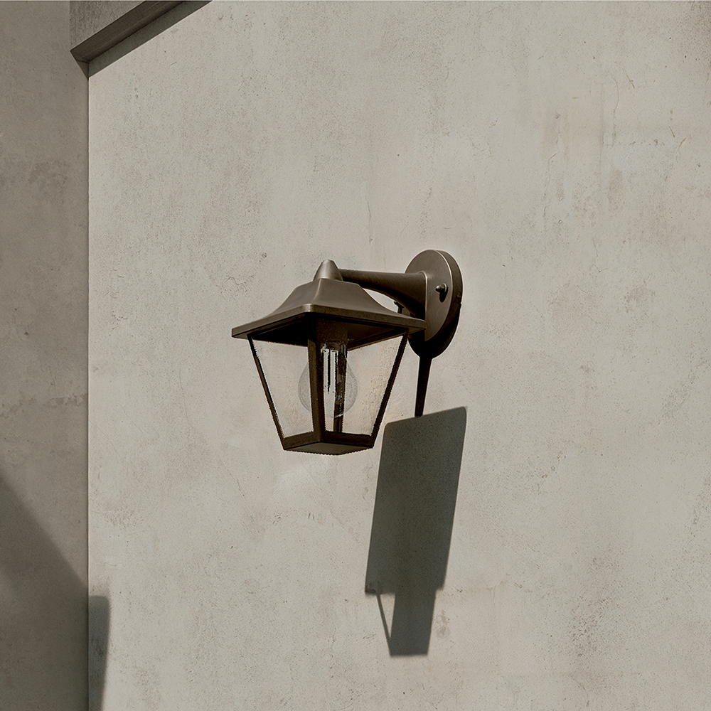 Lampa de exterior Philips Juli, 25W, IP44, plastic, negru