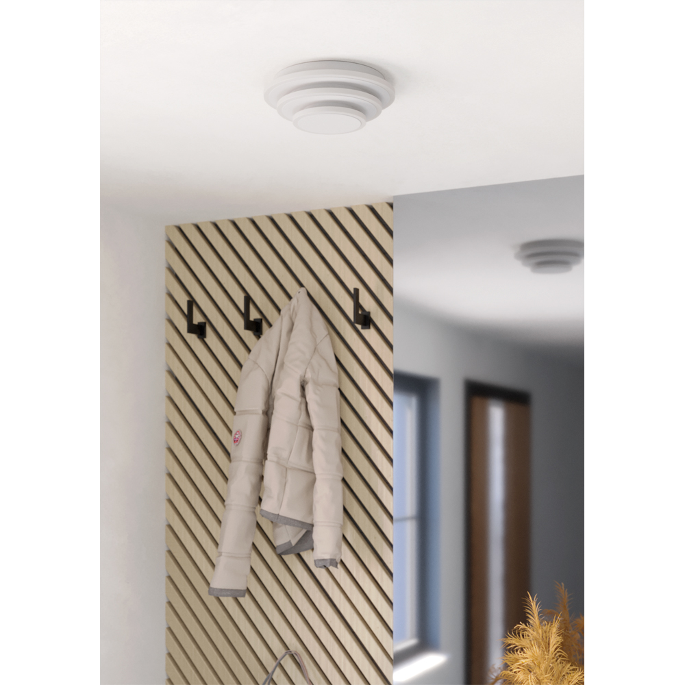 Plafoniera EGLO Elgvero, LED, 3200lm, 3000K, alb
