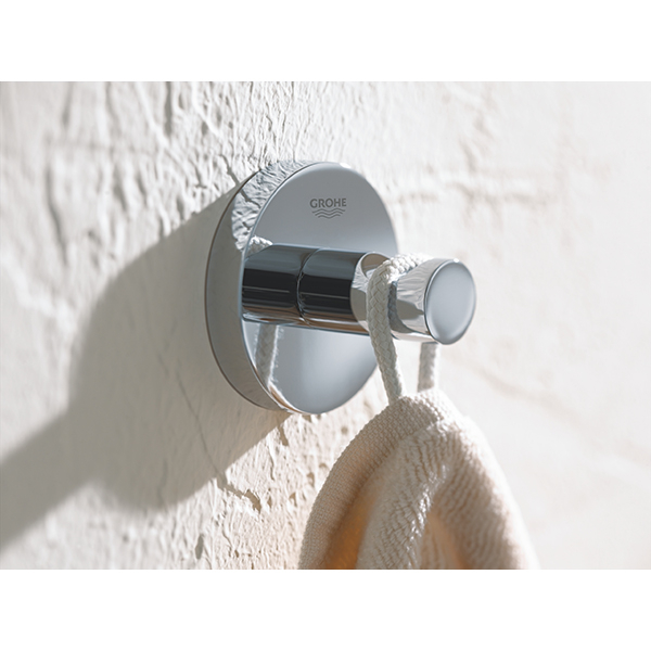 Set accesorii baie GROHE Essentials 5in1 40344001, 5 accesorii, crom
