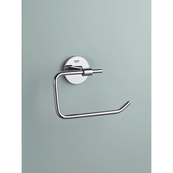 Suport hartie igienica GROHE Bau Cosmopolitan 40457001, crom