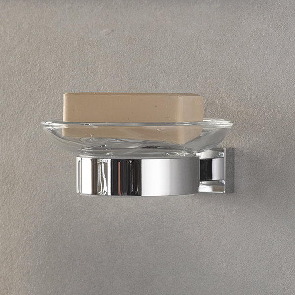 Suport perete GROHE Essentials Cube 40508001, crom