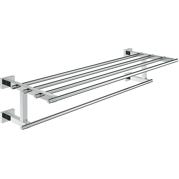 Suport prosop multiplu GROHE Essentials Cube 40512001, 60cm, crom