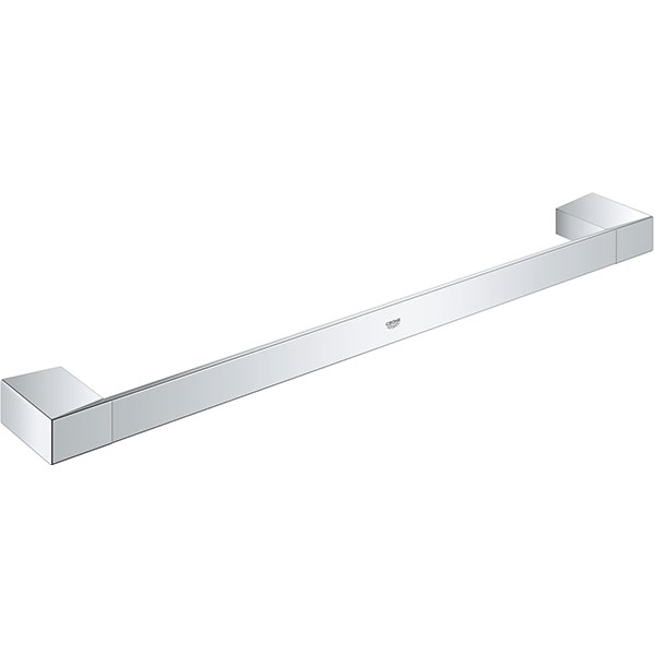 Suport prosop GROHE Selection Cube 40767000, 50cm, argintiu