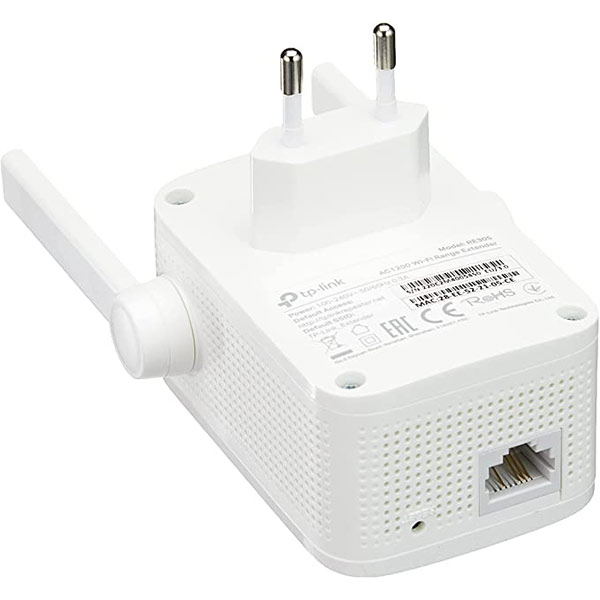 Wireless Range Extender TP-LINK RE305 AC1200, Dual Band 300 + 867 Mbps, alb