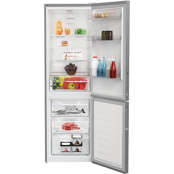 Combina frigorifica ARCTIC AK60366M40NFMT, Full No Frost, 324 l, H 185.2 cm, Clasa E, inox