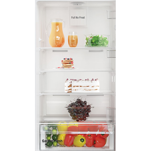 Combina frigorifica ARCTIC AK60366M40NFMT, Full No Frost, 324 l, H 185.2 cm, Clasa E, inox