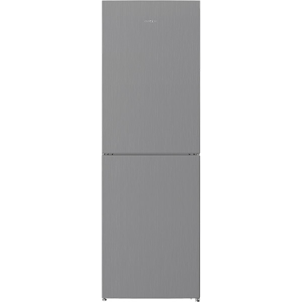 Combina frigorifica ARCTIC AK60386M40NFMT, Full No Frost, 358 l, H 202.5 cm, Clasa E, argintiu