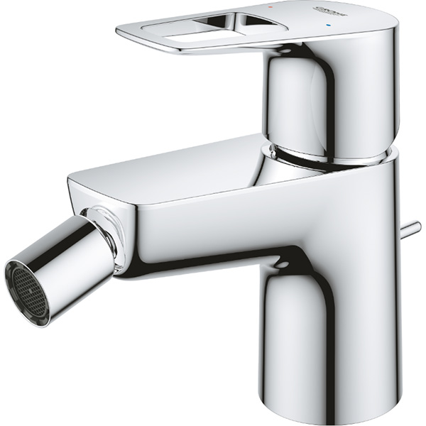 Baterie bideu GROHE Bauloop 23338001, marimea S, alama, argintiu