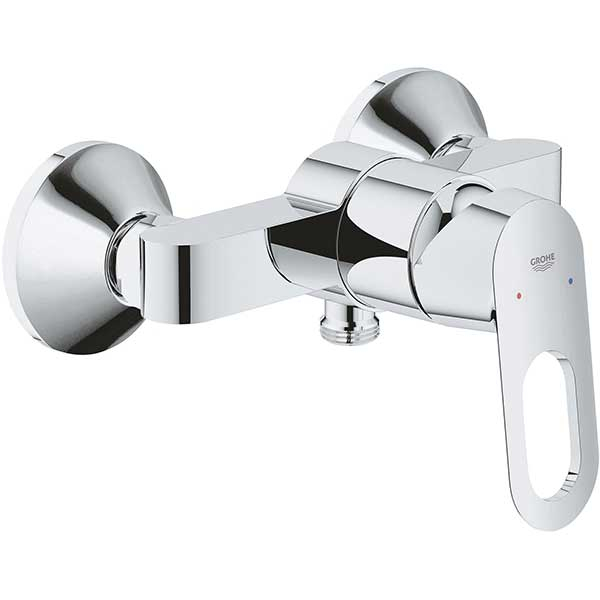 Baterie dus GROHE BauLoop 23340000, metal, crom