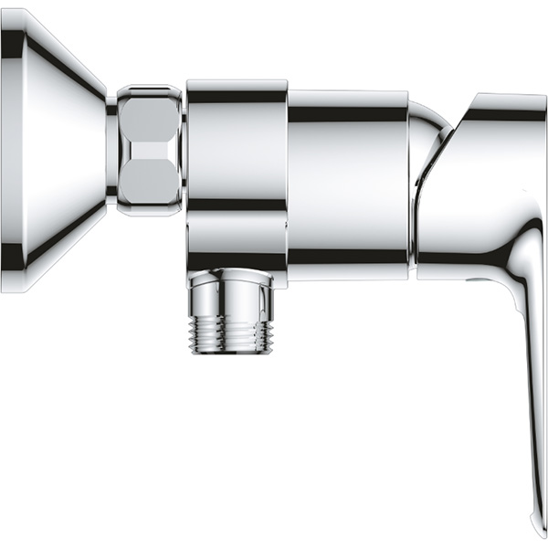 Baterie dus GROHE Bauloop 23633001, alama, argintiu
