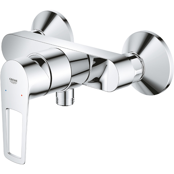 Baterie dus GROHE Bauloop 23633001, alama, argintiu