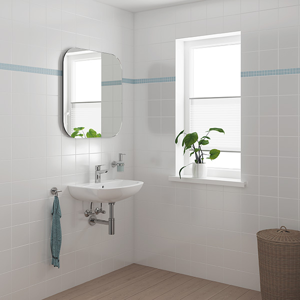 Baterie lavoar GROHE Bauloop 23878001, marimea S, alama, argintiu